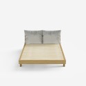 Cama de matrimonio diseño moderno 160 x 190 cm somier cojín Rust Catálogo