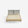 Cama de matrimonio diseño moderno 160 x 190 cm somier cojín Rust Catálogo