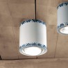 Lámpara de techo lámpara de techo cerámica diseño clásico art deco Trieste PL Promoción