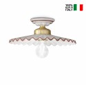 Lámpara de techo diseño clásico plafón de cerámica L’Aquila PL-B Venta