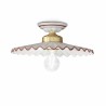 Lámpara de techo diseño clásico plafón de cerámica L’Aquila PL-B Oferta