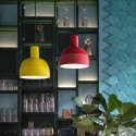 Lámpara colgante cerámica diseño retro minimalista pintada a mano Caxixi SO 