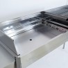 Kit forno barbacoa de carbón de cocción indirecta acero inoxidable Etna Descueto