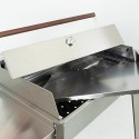 Kit forno barbacoa de carbón de cocción indirecta acero inoxidable Etna Stock