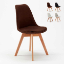 stock 20 sillas con cojín tejido diseño escandinavo Tulipan nordica plus para restaurantes y bares 