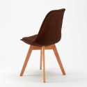 stock 20 sillas con cojín tejido diseño escandinavo Tulipan nordica plus para restaurantes y bares 