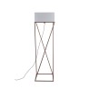 Lámpara de pie de salón de diseño minimalista moderno en hierro Dubai Rebajas