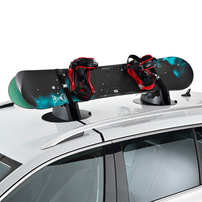 Portaesquís y portasnowboard magnético universal para techo de coche Taco  Ski & Board