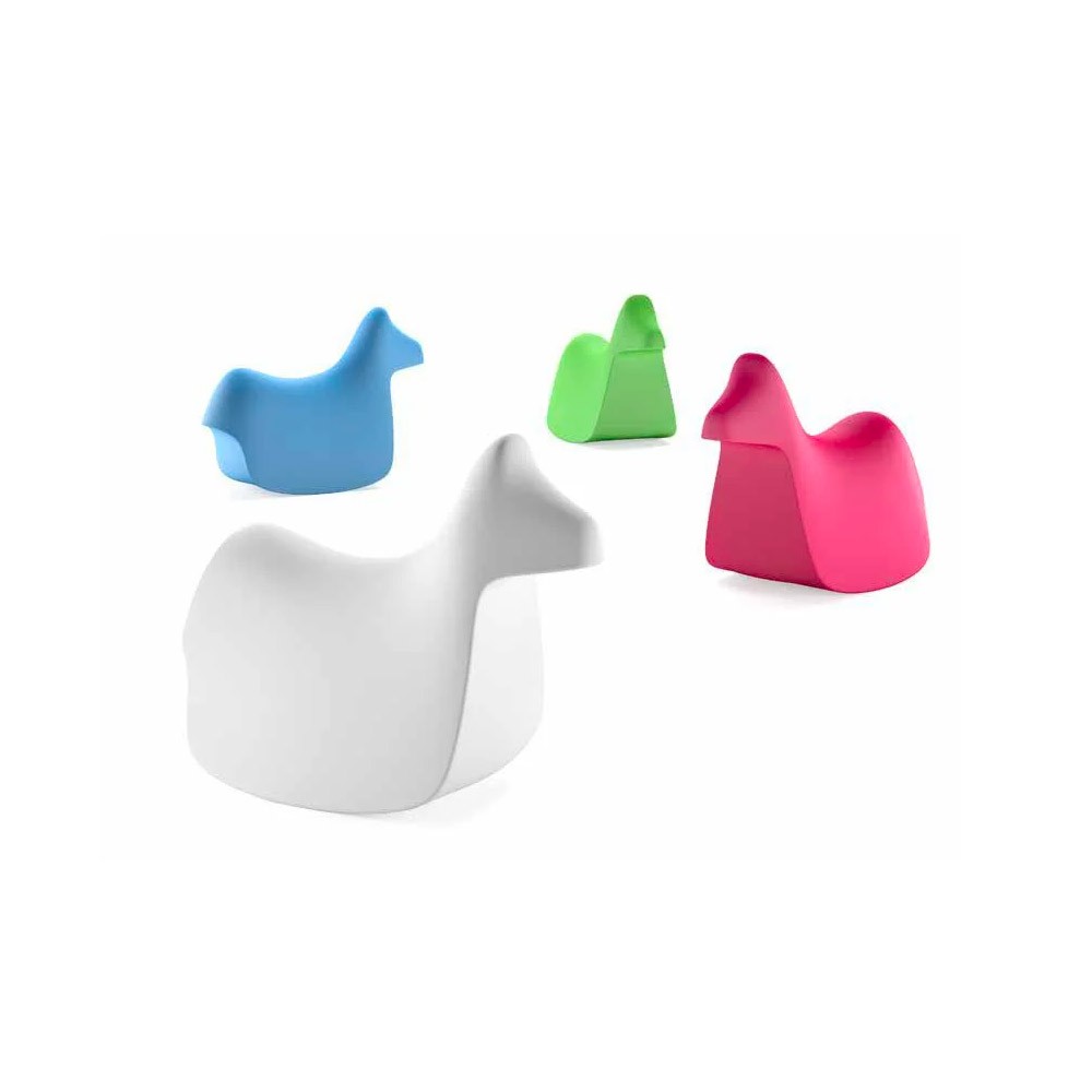 Mecedora para niños juguete de polietileno de diseño moderno Pony