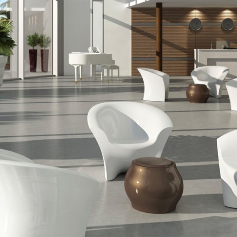 Sillón Club de diseño moderno para terraza bar restaurante Ohla Promoción
