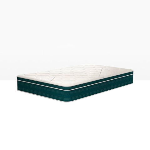 Colchón individual muelles ensacados topper Memory Foam 28cm 80x190cm Híbrido TOP Veradea Promoción