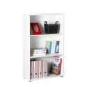Librería office baja blanca 3 compartimentos 2 baldas regulables Kbook 3WS Oferta