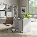 Mueble 3 cajones llave ruedas escritorio oficina diseño moderno Rot Precio