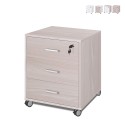Mueble 3 cajones llave ruedas escritorio oficina diseño moderno Cour Venta