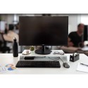 Soporte de monitor de PC portátil de escritorio de acero Plan Plus Descueto