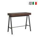 Consola extensible en mesa de madera de nogal 90x40-300cm Banco Premium Noix Venta