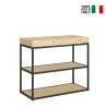 Mesa consola de madera diseño extensible 90x40-290cm Camelia Premium Nature Venta