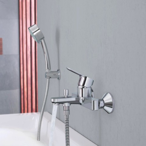 Grifo cromado mezclador bañera ducha baño Grohe Start Loop M4 Promoción
