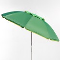 Sombrilla mar playa aluminio 180 cm antiviento protección uv Corsica 