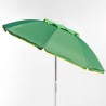 Sombrilla mar playa aluminio 180 cm antiviento protección uv Corsica 