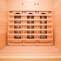 Sauna finlandesa a infrarrojos de madera 2 plazas Apollon 2 Coste