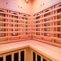Sauna finlandesa a infrarrojos de madera 2/3 plazas Apollon 2C Precio
