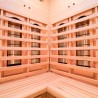 Sauna finlandesa a infrarrojos de madera 2/3 plazas Apollon 2C Coste