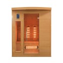 Sauna finlandesa a infrarrojos de madera 3 plazas Apollon 3 Rebajas
