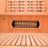 Sauna finlandesa a infrarrojos de madera 3 plazas Apollon 3 