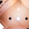 Sauna finlandesa a infrarrojos de madera 3/4 plazas Apollon 3C Catálogo