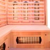 Sauna finlandesa a infrarrojos de madera 3/4 plazas Apollon 3C Modelo