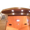 Sauna finlandesa a infrarrojos angular 3 plazas Dual Healthy Spectra 4 Rebajas