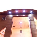 Sauna a infrarrojos de madera 4 plazas Dual Healthy Spectra 5 Elección