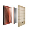 Sauna finlandesa a infrarrojos angular 3 plazas Dual Healthy Spectra 4 Catálogo