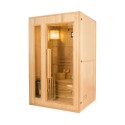 Sauna finlandesa de madera 2 plazas estufa eléctrica 3,5 kW Zen 2 Oferta