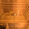 Sauna finlandesa de madera 3 plazas estufa eléctrica 3,5 kW Zen 3 Catálogo