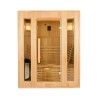 Sauna finlandesa de madera 3 plazas estufa eléctrica 4,5 kW Zen 3 Oferta