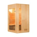 Sauna finlandesa angular 3 plazas estufa eléctrica Zen 3C Venta