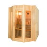 Sauna domestica finlandesa 4 lugares en estufa eléctrica 6 kW Zen 4 Venta