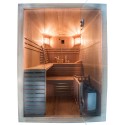 Sauna finlandesa tradicional 4 plazas estufas casera 4,5 kW Sense 4 Rebajas