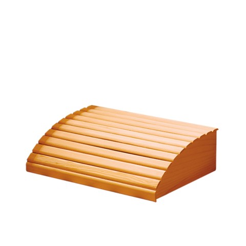 Reposacabezas ergonómico de madera para sauna de infrarrojos tradicional finlandesa