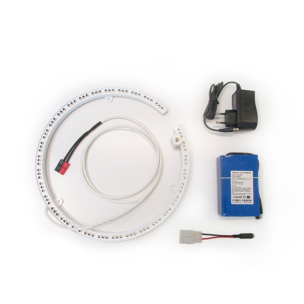 Kit de luces LED de batería de litio para calentadores de gas externa DolceVita
