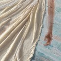 Cuadro pintado a mano sobre tela 60x90cm mujer playa relevo W713 Catálogo