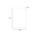 Cuadro con fotografía puente en blanco y negro 50x70cm Unika 0030 Rebajas