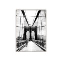 Cuadro con fotografía puente en blanco y negro 50x70cm Unika 0030 Venta
