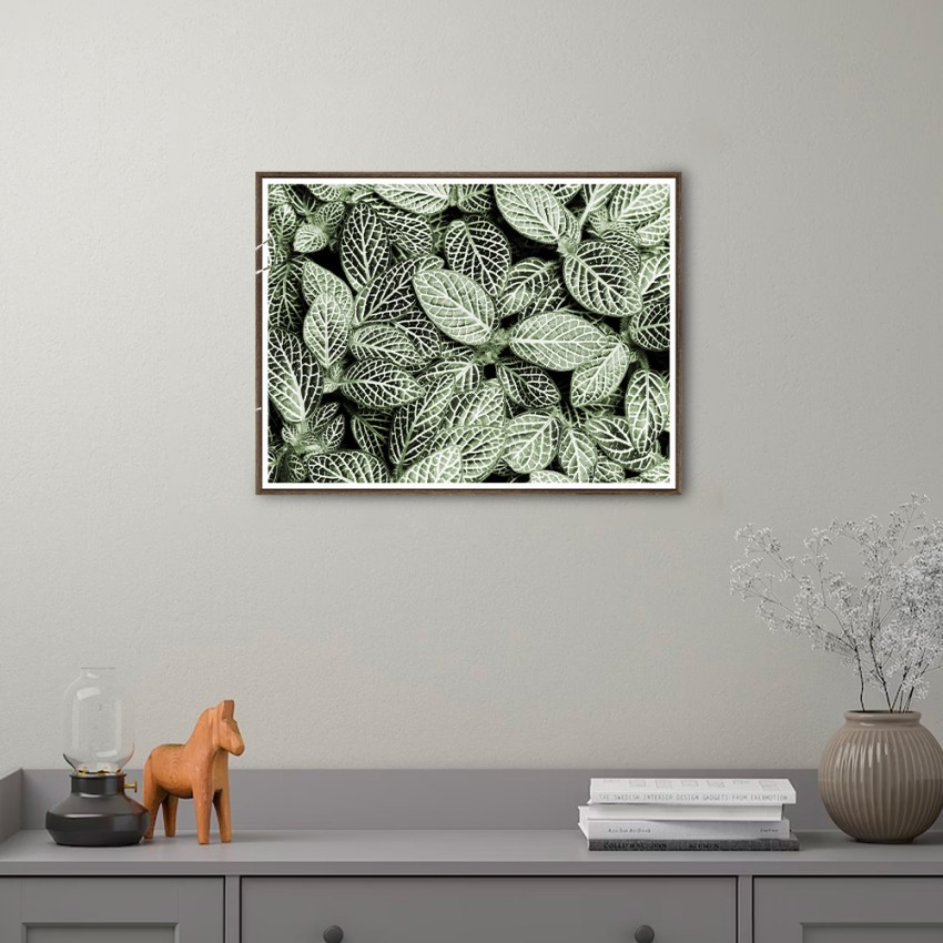 Cuadro con fotografía plantas hojas 30 x 40cm Unika 0055 Promoción