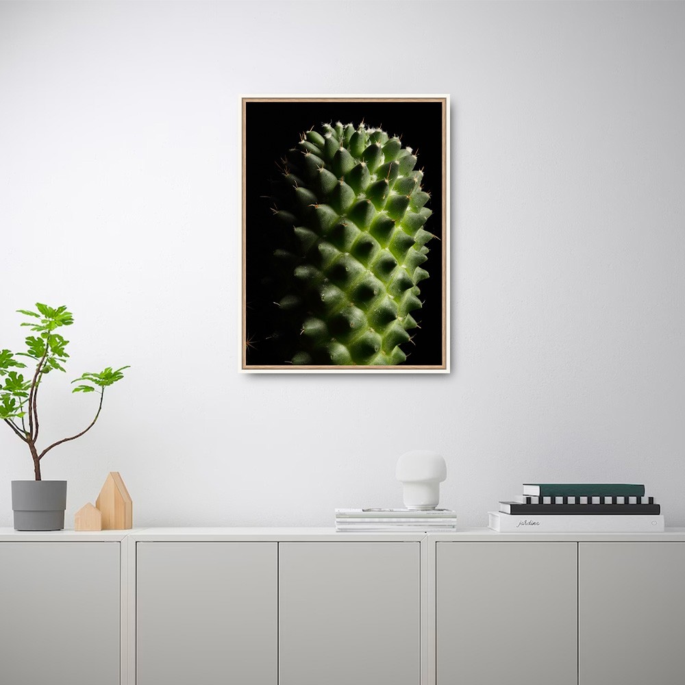 Cuadro con fotografía de planta flor cactus 30x40cm Unika 0061