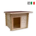 Caseta de madera para perros de talla media pequeña 98x77 h84cm Lilly Venta