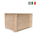 Baúl de madera para el exterior con capacidad 183 L Giunone Venta
