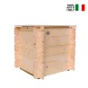Baúl de jardín de madera con capacidad 99 L Gaia Venta